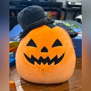 8” jack-o’-lantern Squishmallow